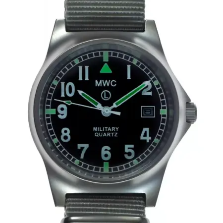 MWC Stainless Steel Military Watch G10LM/GS