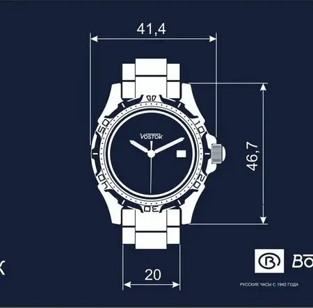 Vostok Komandirskie Watch 30602G