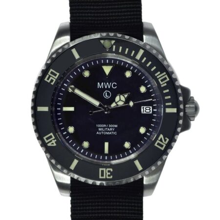 MWC 21 Jewel 300m Automatic Military Divers Watch SUB/SS/B/A/MY